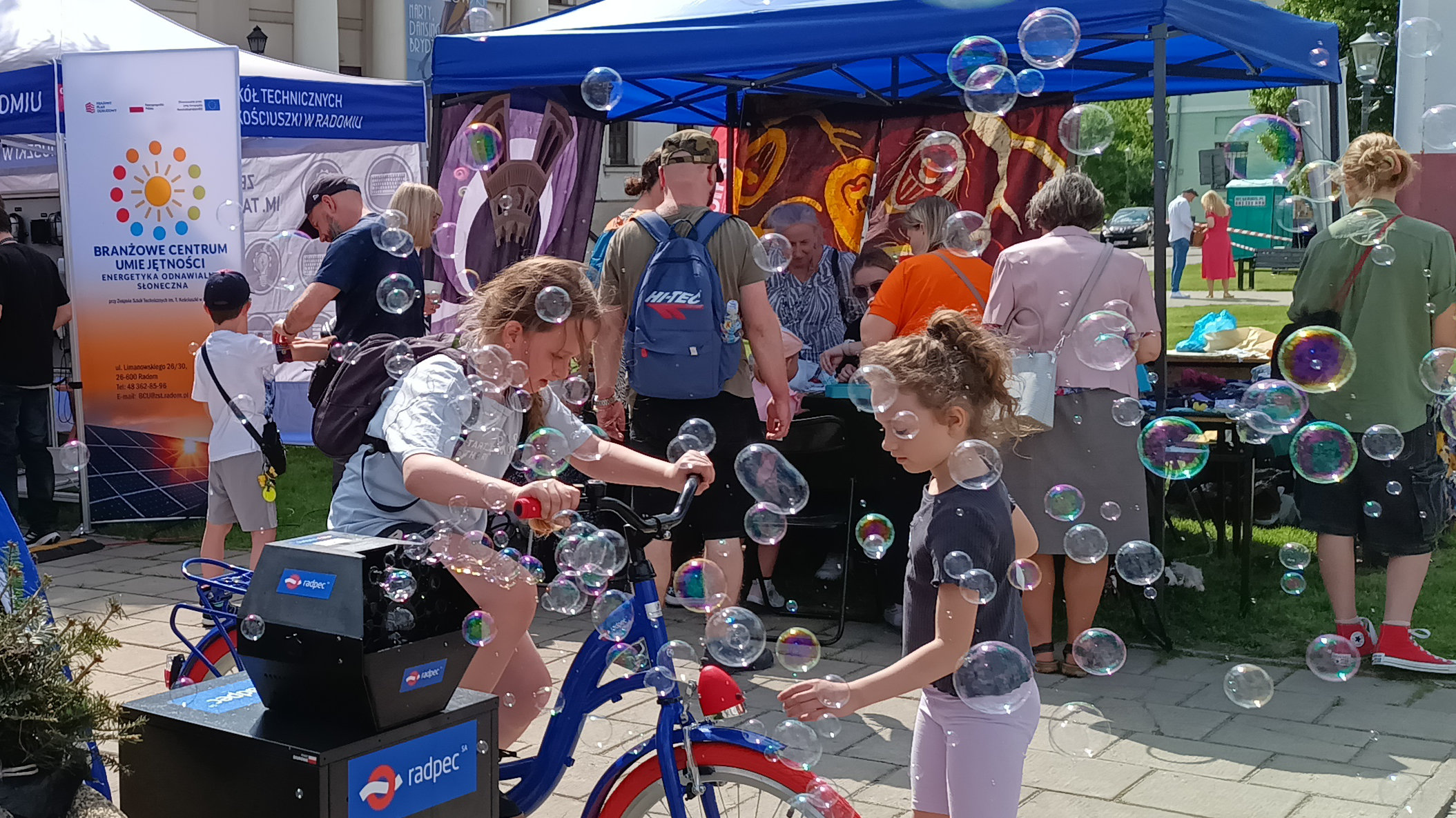 Stoisko RADPEC-u na radomskim Pikniku Ekologicznym 2026