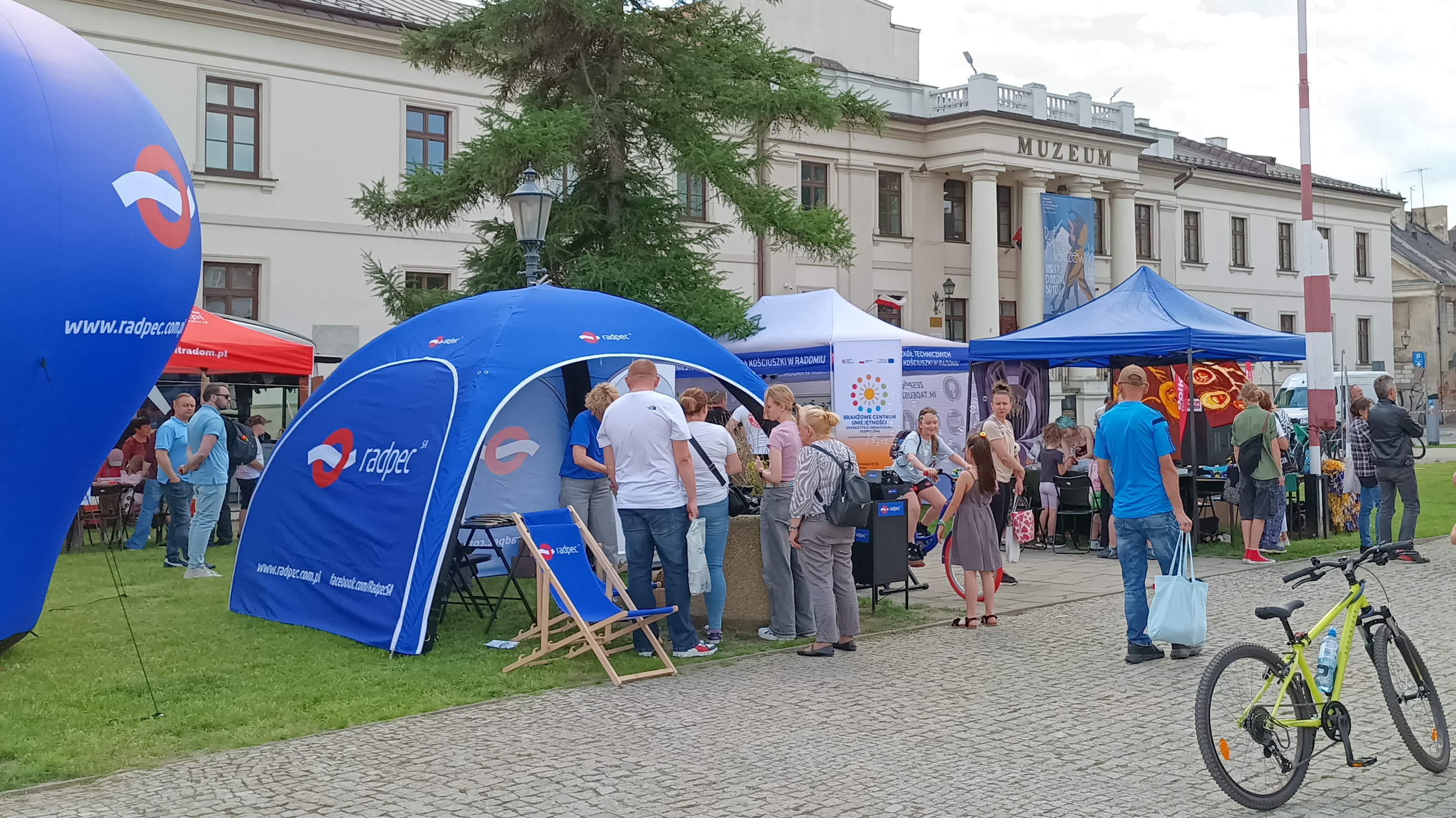 Stoisko RADPEC-u na radomskim Pikniku Ekologicznym 2026