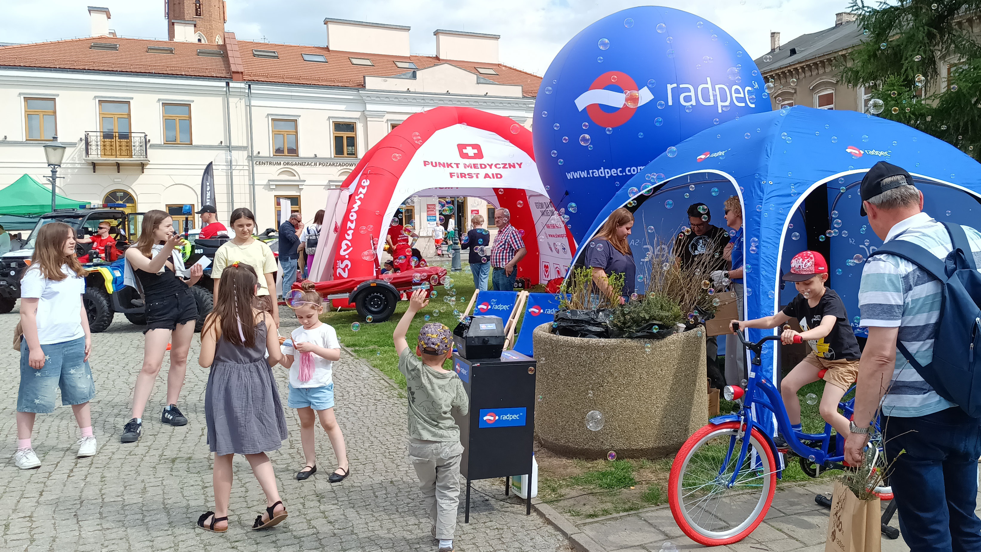 Stoisko RADPEC-u na radomskim Pikniku Ekologicznym 2026